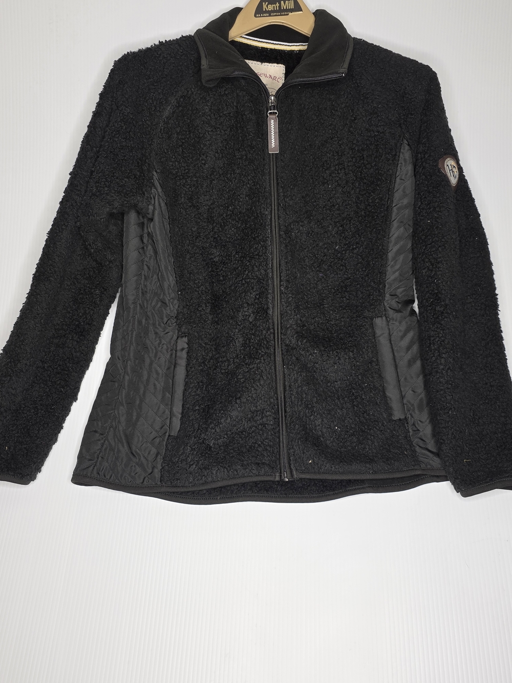 Horseware Ireland Cozy Equestrian Black Fleece Jacket Size Medium Fall